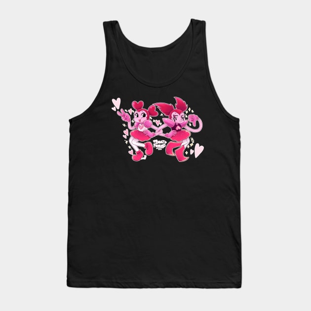 Best Friend Tank Top by ShaunaDraws